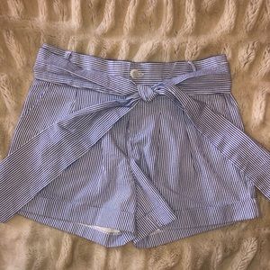 Lauren James Seersucker Shorts